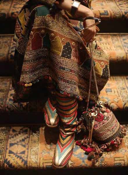 indian ethnic accessory trends 2020-boots sabyasachi