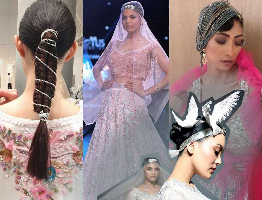 hair indian accessory trends fashion 2020 suneet-varma