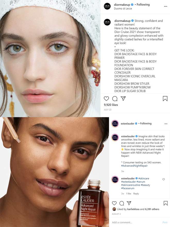 ultra natural beauty trends skincare estee lauder dior-makeup