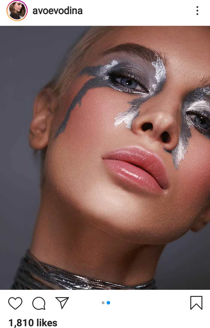 avant garde latest creative eye makeup look