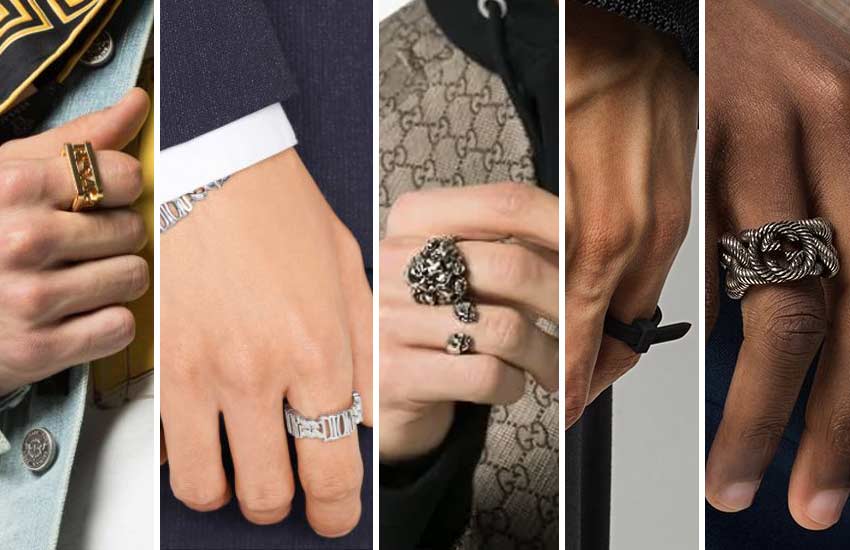 popular jewelry trends 2021 trendy bands men's-rings