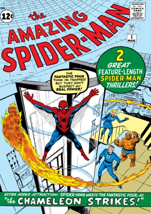 spiderman 60s superhero comic costume