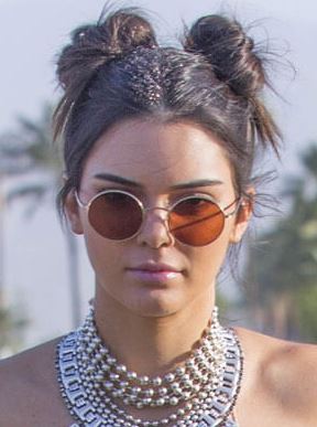kendall-jenner-ways-to-style-long-hair-double-buns