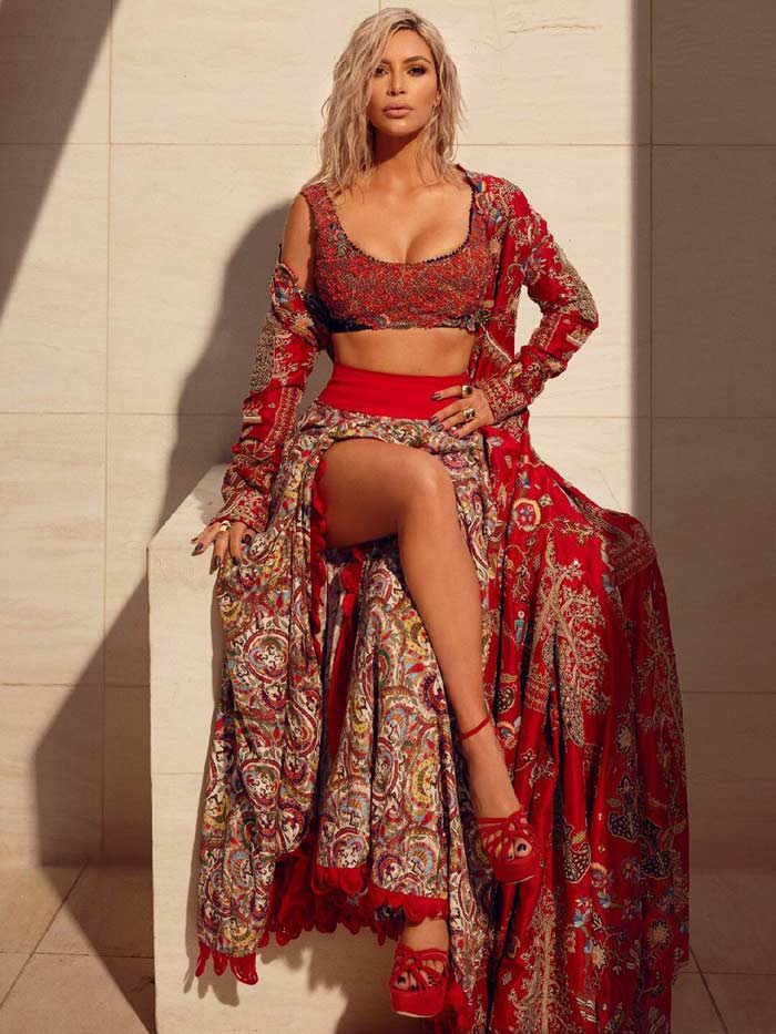 Kim Kardashian for Vogue India