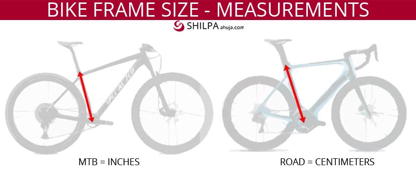 bicycle buying guide 2020 india bike-frame-size-measurements
