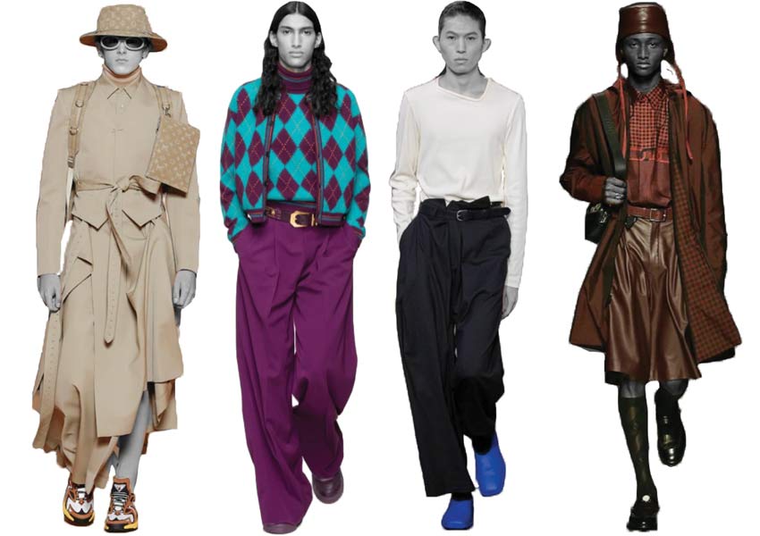 men's fashion trends androgynous