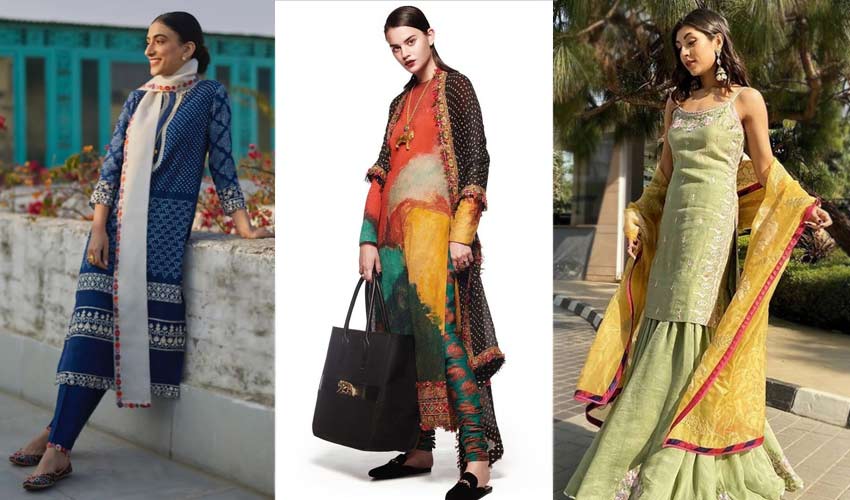 latest-indian-suit-trend-non-matching-dupatta-Rahul-Mishra-Sabyasachi-Mu...