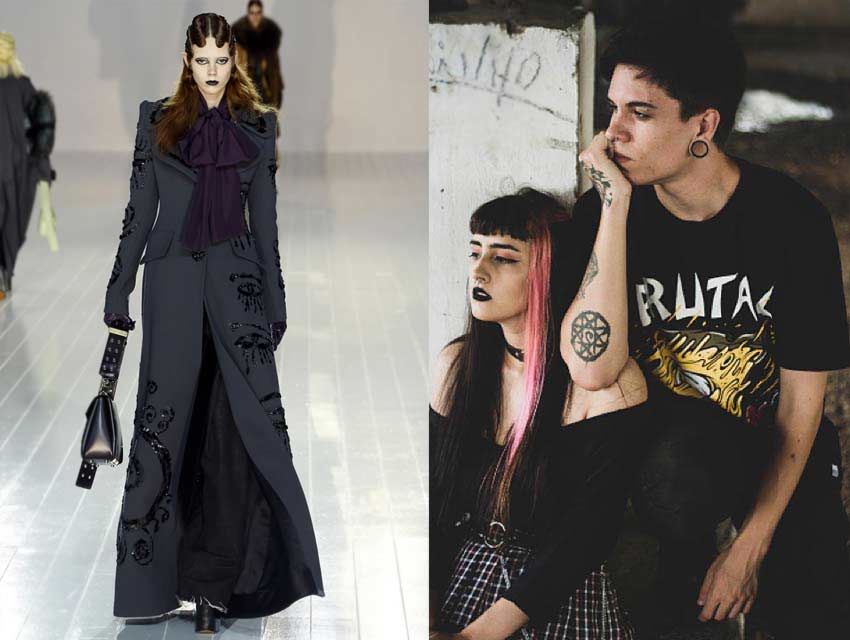 Types of Fashion Subcultures Goth-black-makeup-clothes-marc-jacobss-jewelry