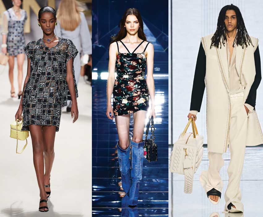 balmain chanel doclce and gabbana latest bag trends for 2022 trunk bags