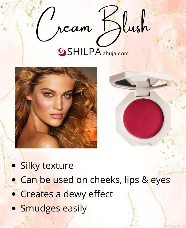 types-of-blush-cream-beauty-tips