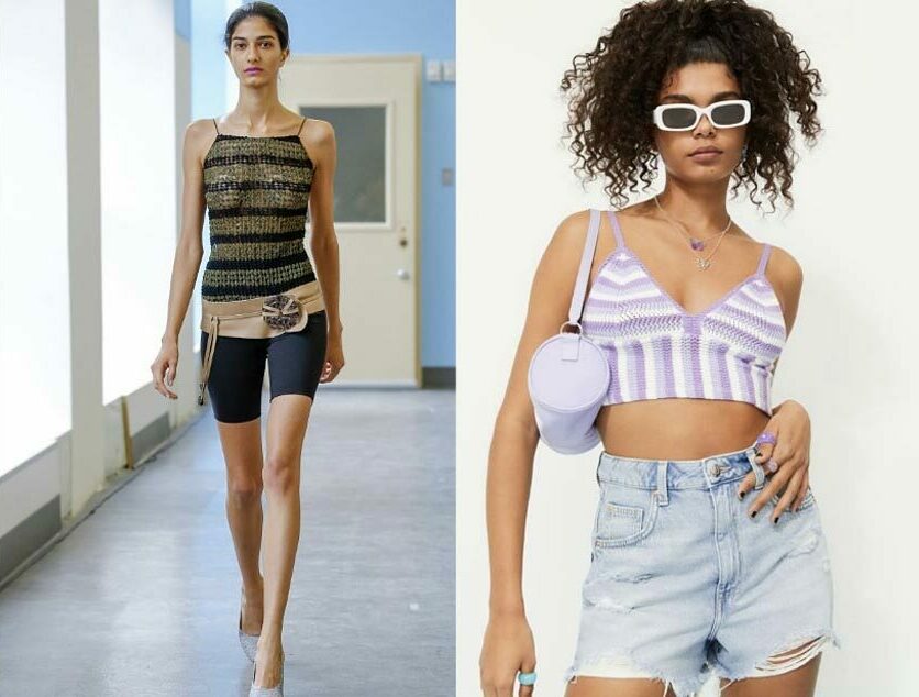 Ways-to-wear-shorts-over-crocheted-top