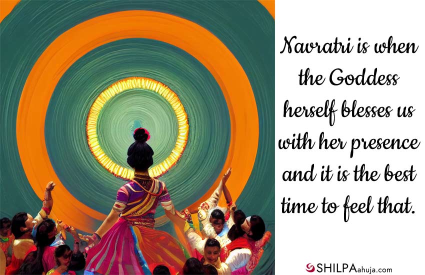 Navratri Quotes status Wishes for Instagram
