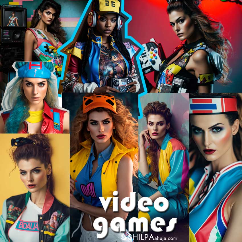 80s-video-games-creative-college-fashion-show-themes-space