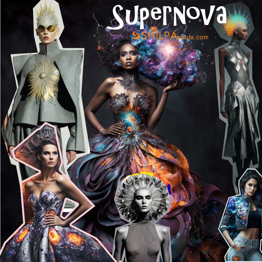 supernova unique college fashion show themes space