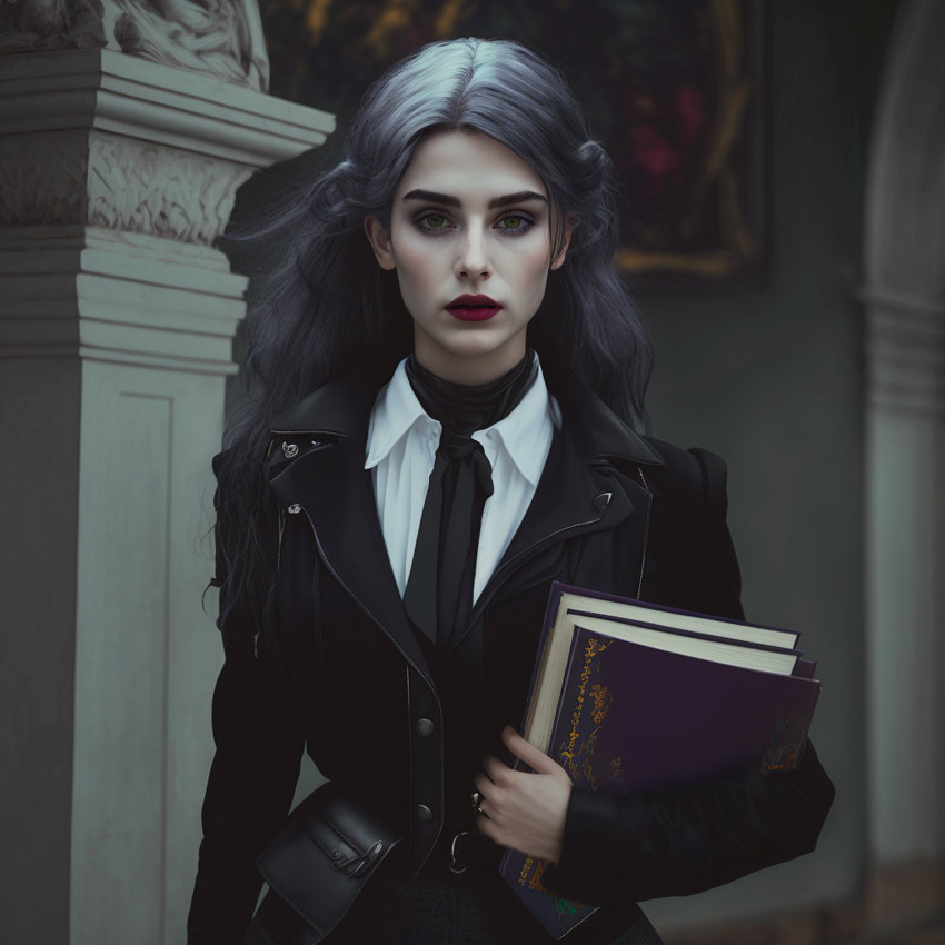 wednesday horror chic dark academia goth fashion aesthetics