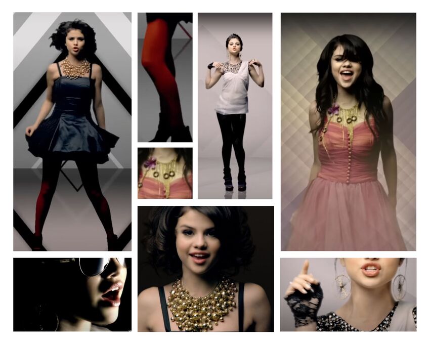 Naturally Music Video, Selena Gomez, Spy chic
