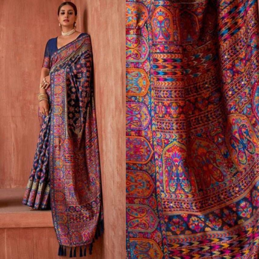 25-different-types-of-sarees-indian-fashion-ethnic-wear-jamawar-saree-kashmir